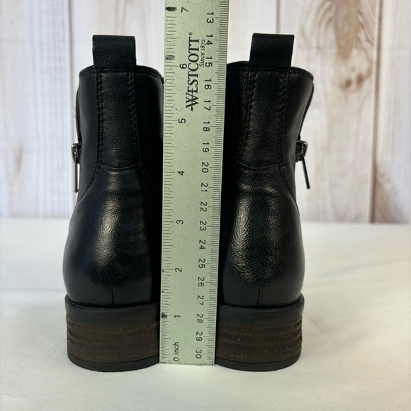 Earth Alana Skellig Slouch Ankle Bootie Leather Comfort Boots Black Size 7.5 - Picture 16 of 16